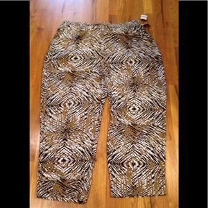 Kim Rogers 3X womens elastic waist casual pants